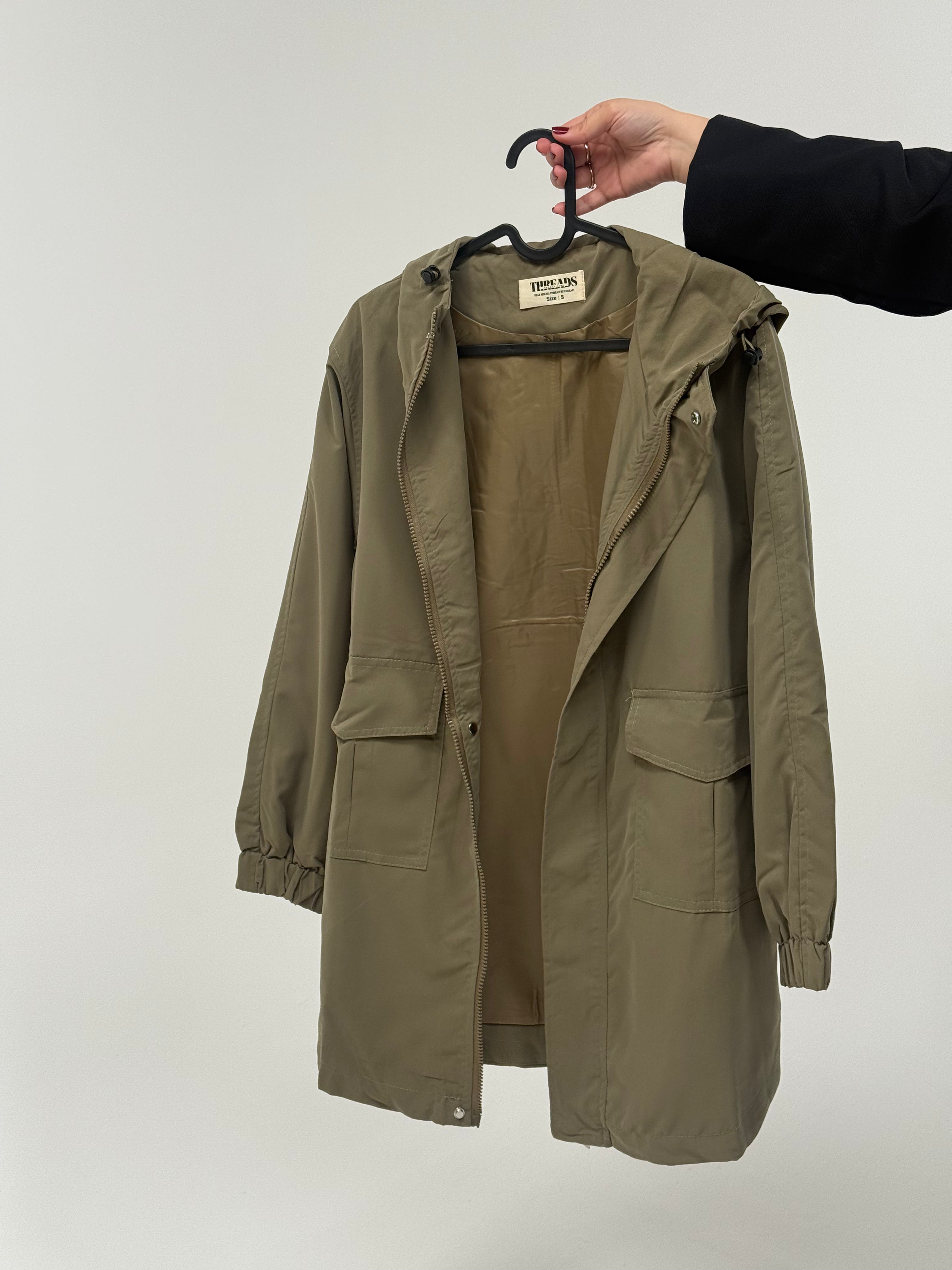 Olive Green Jacket جاميت زيتي