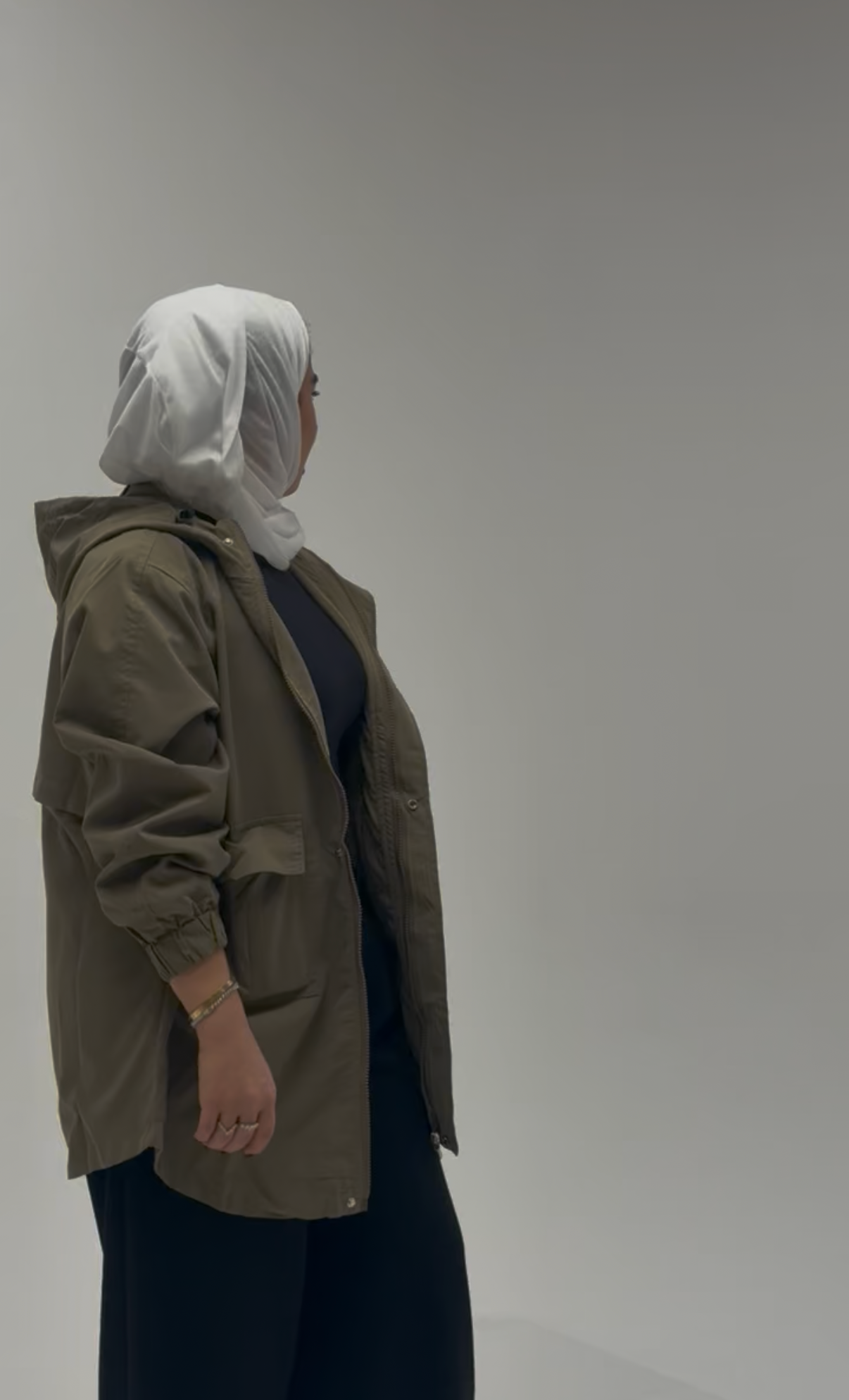 Olive Green Jacket جاميت زيتي
